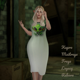 MG Designs  -Happy Halloween Nightie (Alien)