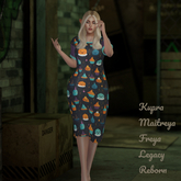 MG Designs  - Happy Cakes Nightie
