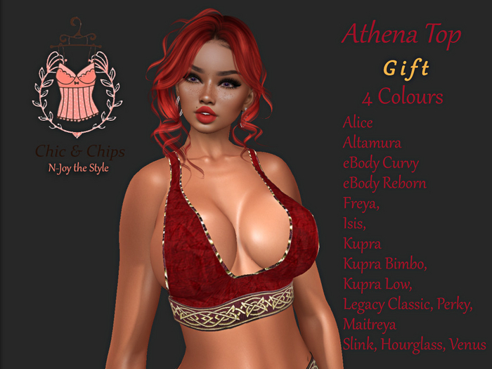 Chic & Chips - Athena Top - Gift