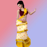 M S Maroon  Blouse Kerala 02 Design