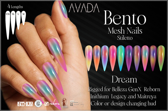 Avada Bento Nails (S) - Dream