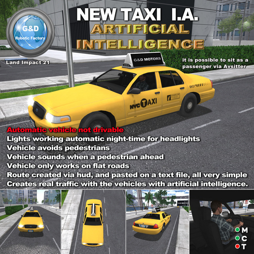 G&D ROBOTIC NEW TAXI I.A. 