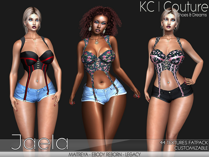 -KC- JAELA SET / 44 TEXTURES FATPACK