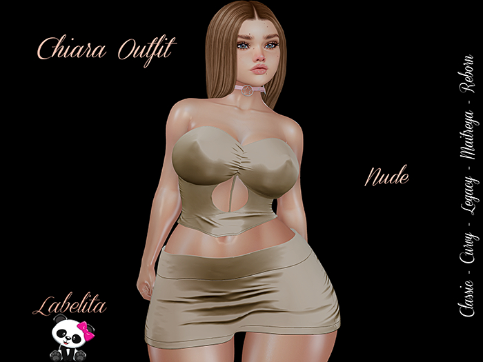 [LABELITA] Chiara Outfit Nude