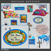 13 - Bee Designs Mexican Bedroom