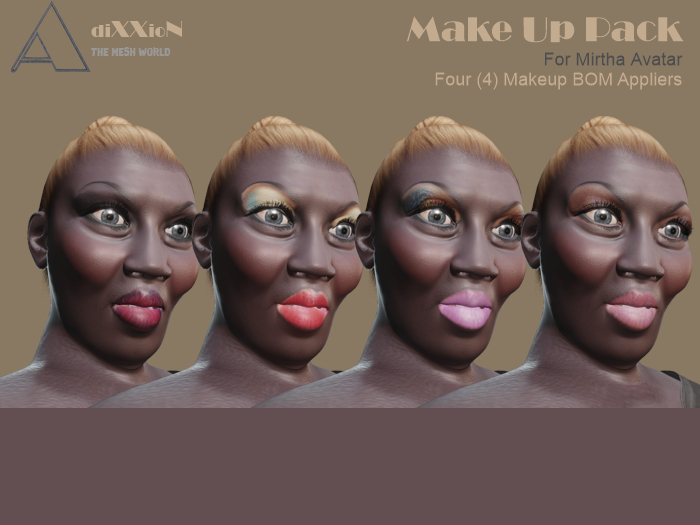 Makeup Pack for Mirtha Avatar