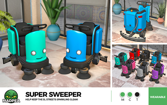 MadPea Super Sweeper