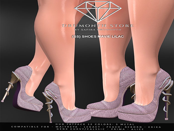 {SS} SHOES MAVIE LILAC