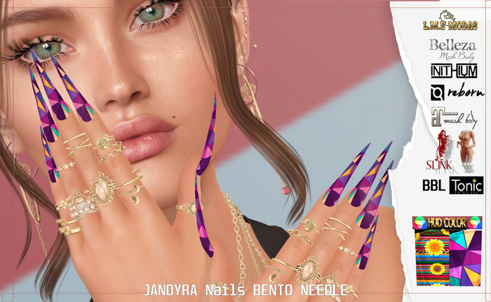 {L.M.E}JANDYRA Nails BENTO NEEDLE 04#87