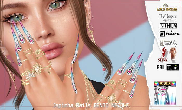{L.M.E}JAPINHA Nails BENTO NEEDLE 04#89