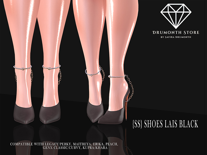 {SS} SHOES LAIS BLACK