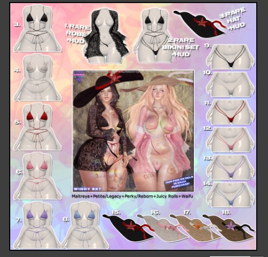 1. [Eternus] Windy Robe (Legacy/Perky) RARE