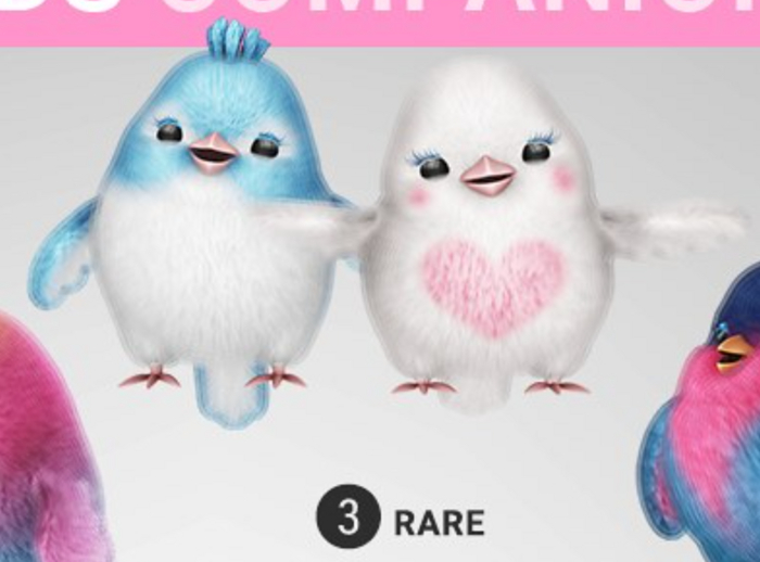 3. SEmotion Libellune Love Birds XS Companion RARE