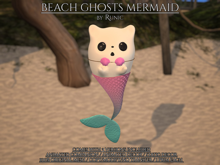 .: Runic :. Beach Ghosts Mermaid