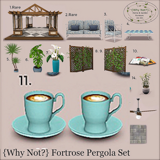 11.{Why Not?} Fortrose Mugs Aqua