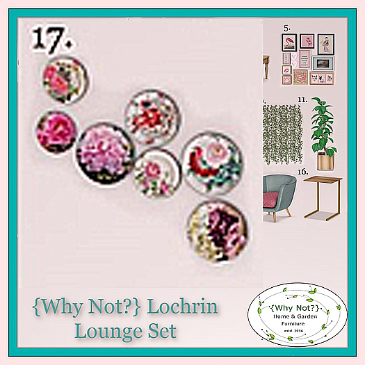 17.{Why Not?} Lochrin Wall Plates