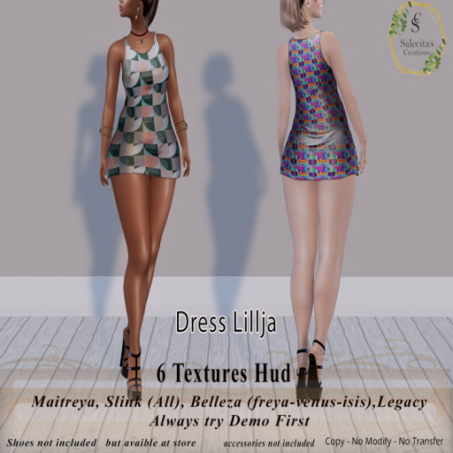*HUD BOX*Dress Lillja  *Salesita's Creations**SC*
