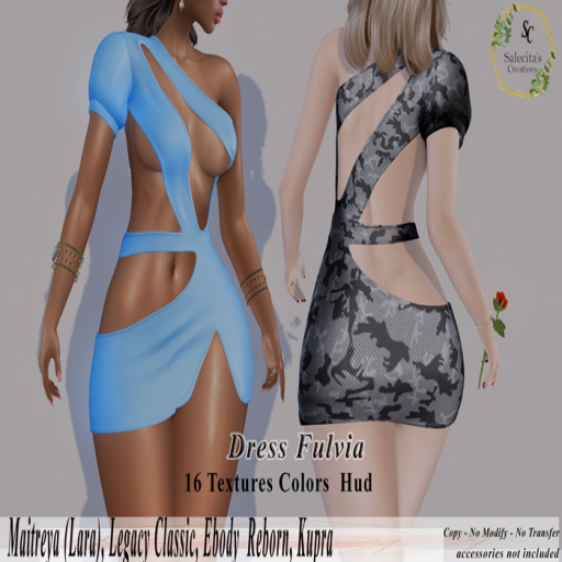 *HUD**DEMO*Dress Fulvia*Salesita's Creations**SC*HUDBox.