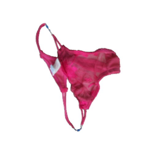 Red Panties Pose Stand