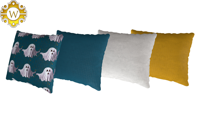 4 Halloween Pillows : 3