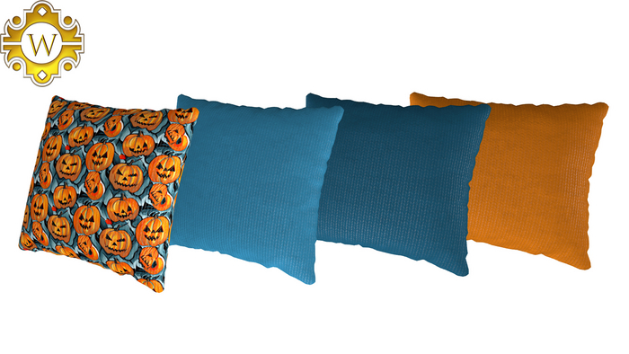4 Halloween Pillows : 2