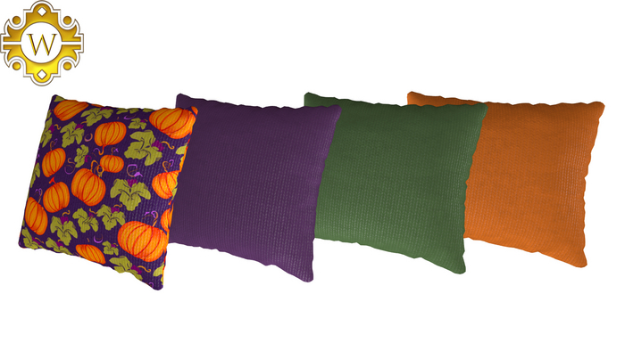 4 Autumn Pillows : 4