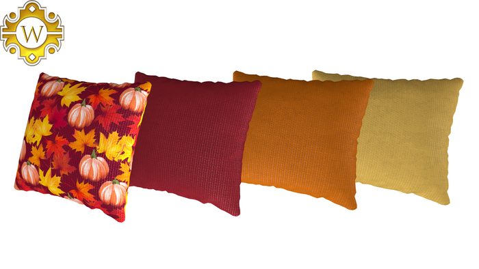 4 Autumn Pillows : 2