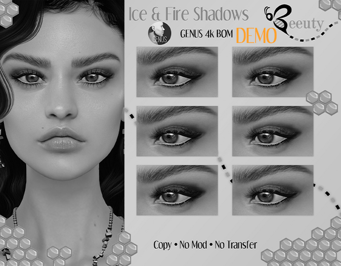 Beeuty - Ice&Fire Eyeshadows GENUS 4K BOM DEMO