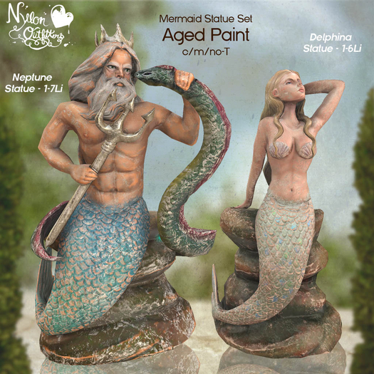 (NO) Mermaid Statues - All Colors