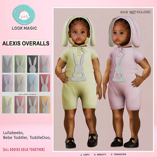 [Look Magic] Alexis overalls_LB/TD/BBT(Fatpack)(add )