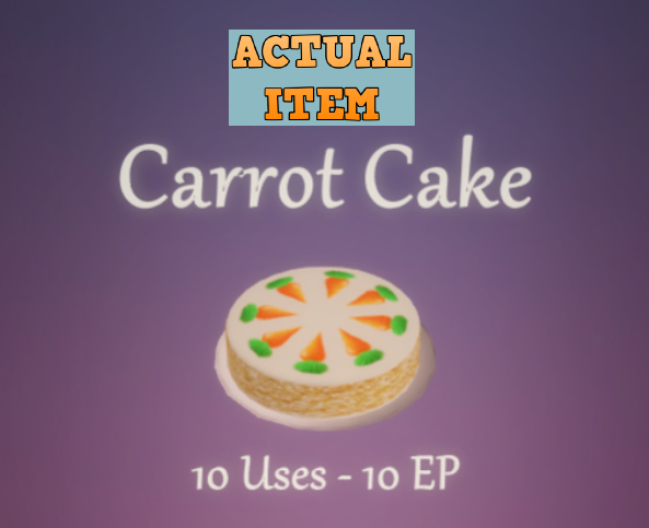 DFS CARROT CAKE - ACTUAL ITEM