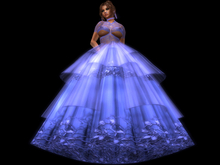 !!!  Ball Gown Exclusive Neon/Glow Style  !!! Lilac