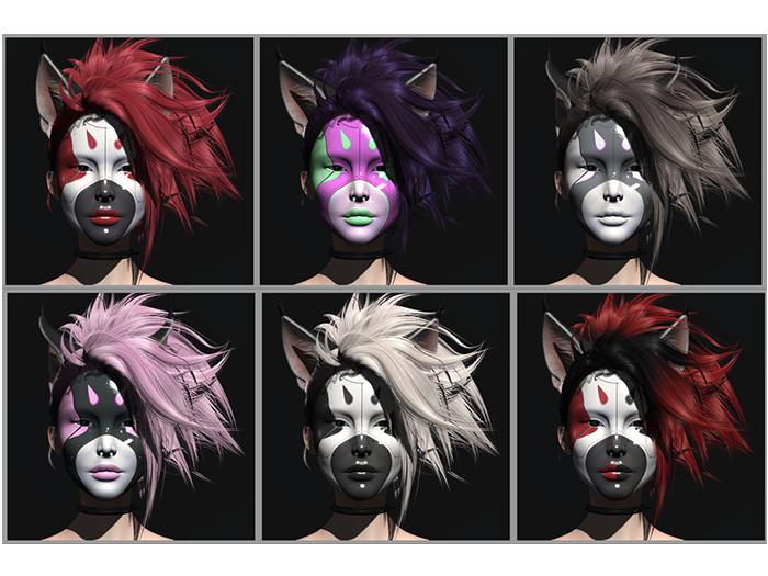 2faces - Gei - sha - set 2