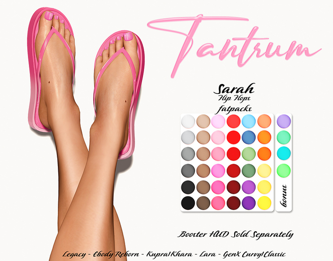 Tantrum - Sarah Flip Flops - DEMO 