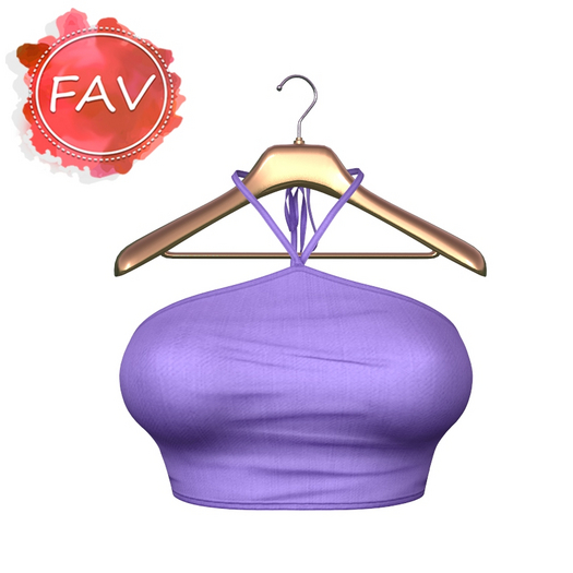 Lilac Halter Top