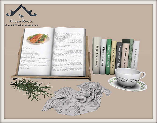 UR Cheshire Cookbook Clutter