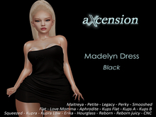 aX: Madelyn Dress Black