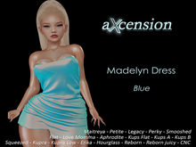 aX: Madelyn Dress Blue