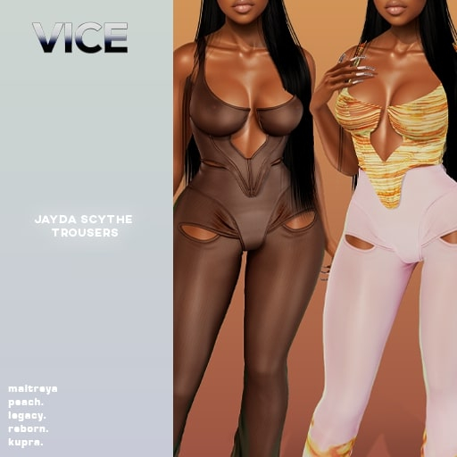 VICE. Jayda Scythe Trousers in "Exclusive Bundle"