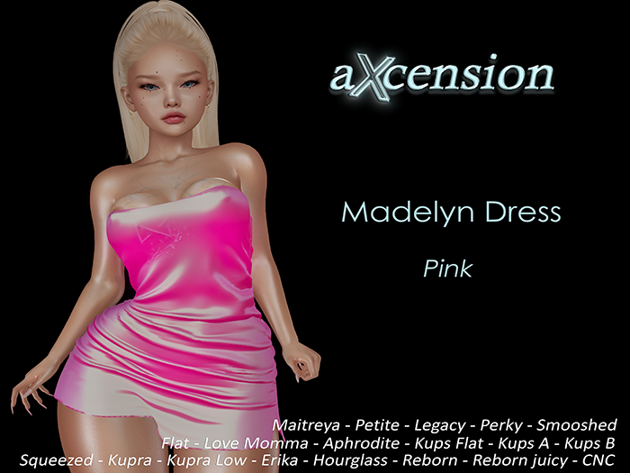 aX: Madelyn Dress Pink