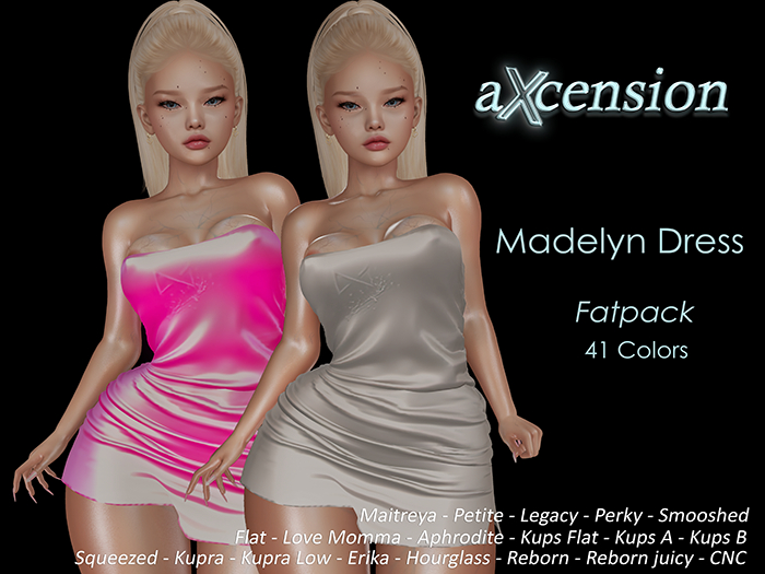 aX: Madelyn Dress 41 Color FatPack