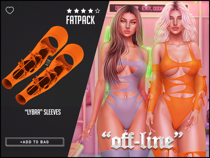 "Off-Line" x "Lybra" Sleeves / Fatpack