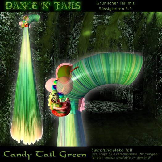 DnT Candy Tail green Box =^^=