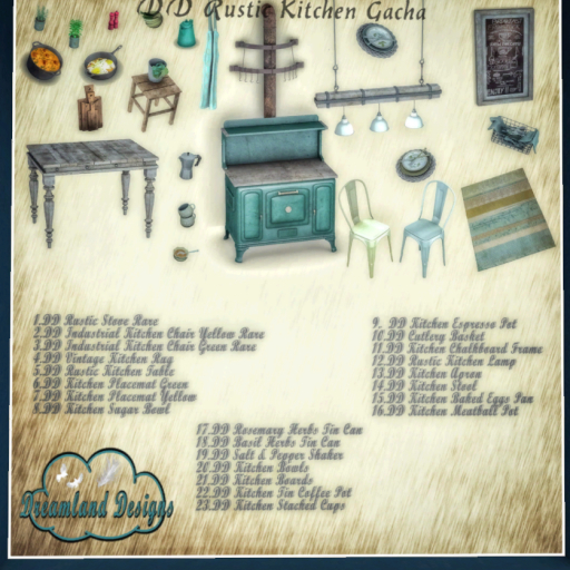 01.DD Rustic Stove RARE/Boxed RARE