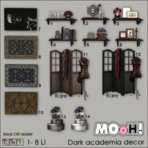 MOoH! Privacy screen brown 8LI RARE
