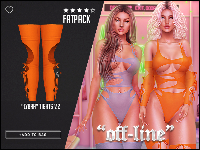 "Off-Line" x "Lybra" Tights 2 / Fatpack