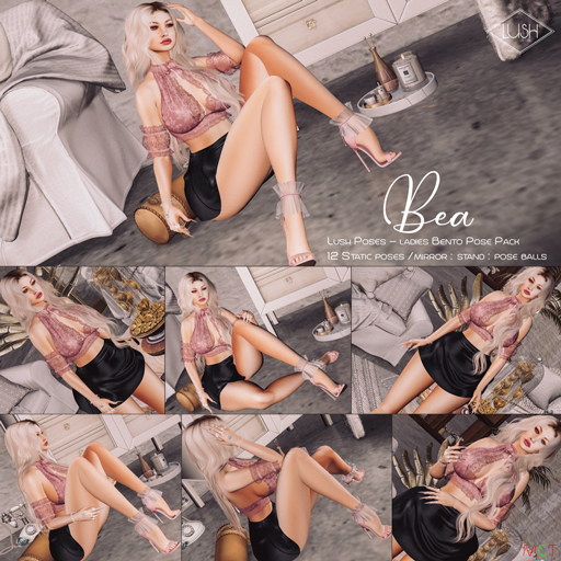 Lush Poses - Bea - Female Bento Pose