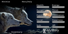 MyStory HUD Style Changer: Wolf Moon