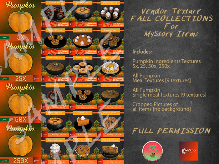 Alphamart : MyStory FALL Collections Textures