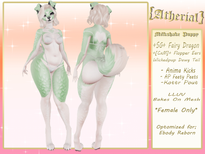 {Atherial} Milkshake Puppy Matcha